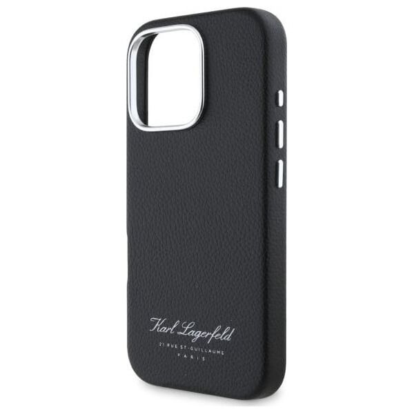 Karl Lagerfeld Karl Lagerfeld KLHCP16XPGWCMKHK iPhone 16 Pro Max 6,9" hardcase czarny/black hotel RSG