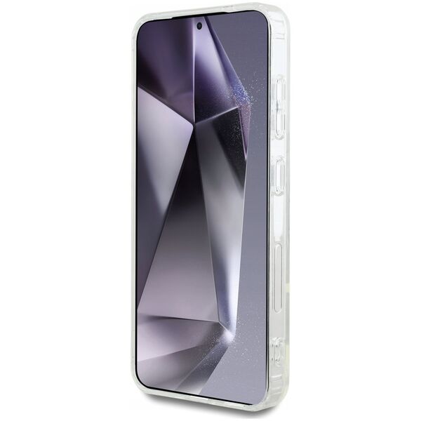 KARL LAGERFELD futerał do SAMSUNG S25 KLHMS25SHLSCHH (Magnetic IML Metal Choupette Head) biały