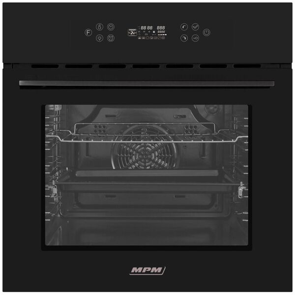 Piekarnik MPM MPM-63-BO-26 Piekarnik 60cm czarny Full glass black