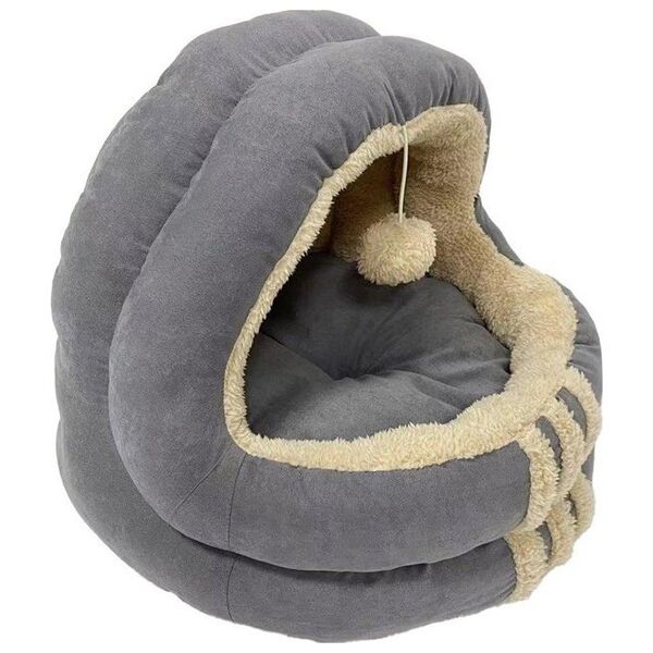 Sourcing ΚΡΕΒΑΤΙ PET ΓΚΡΙ 218138 47X47X13CM 13554839 4772013387299