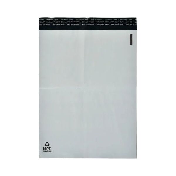 Stickn Forsendelsesposer PE hvid 550x770mm 100 τεμάχια/συσκευασία - (100 τεμάχια) 13798680 7392265521400