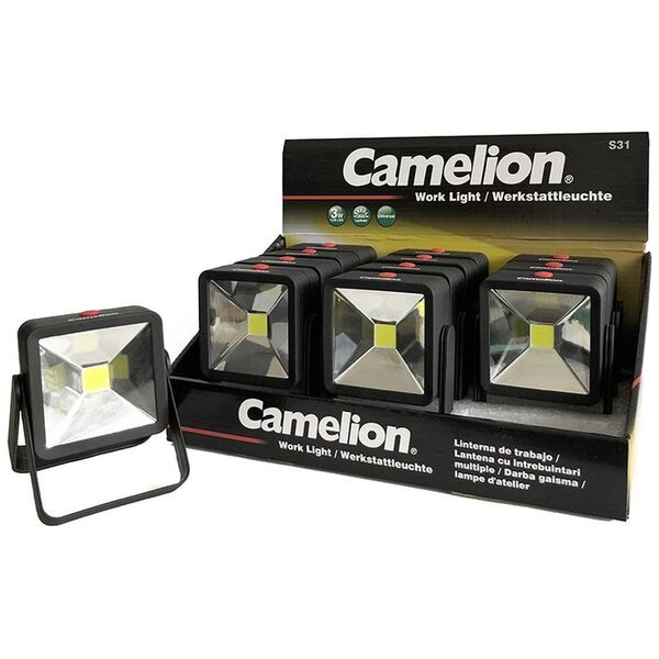 Flashlight COB LED, 3W, 200lm, 4xAAA, CAMELION