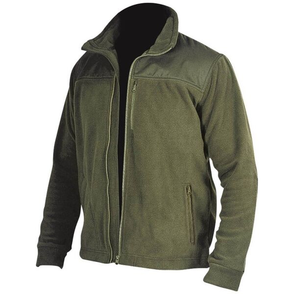 Dedra Bluza polarowa z wstawkami, 280g/m2, rozm.M, kolor zielony