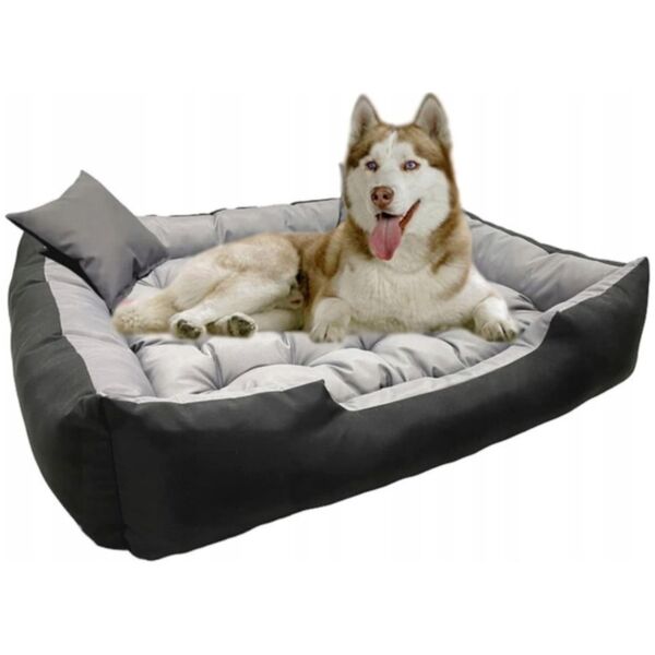 AIO Europe Legowisko dla psa ECCO 40x30 / 55x45 cm szaro-czarne