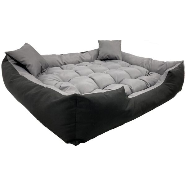 AIO Europe Legowisko dla psa ECCO 80x60 / 100x75 cm szaro-czarne