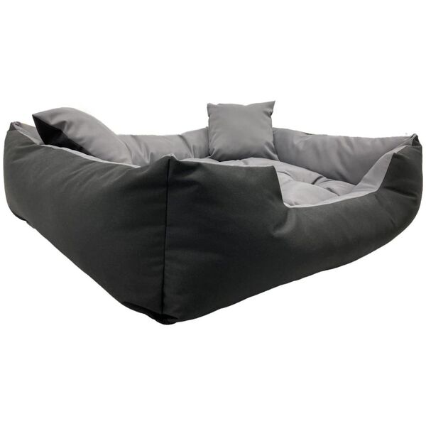 AIO Europe Legowisko dla psa ECCO 80x60 / 100x75 cm szaro-czarne