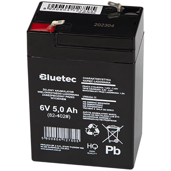 Blow 82-402# Akumulator żelowy  6v  5ah bluetec