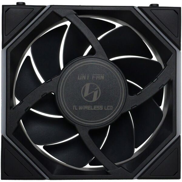 Lian Li UNI FAN TL Wireless LCD Lüfter, ARGB, PWM - 120 mm, schwarz