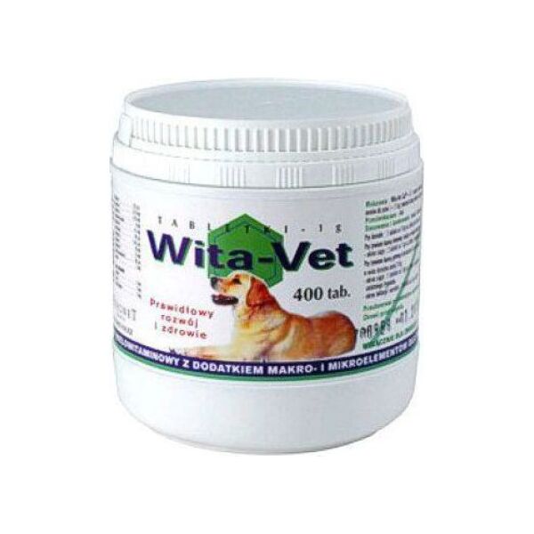 EUROWET WITA-VET Ca/P = 1.3 400 tabletek