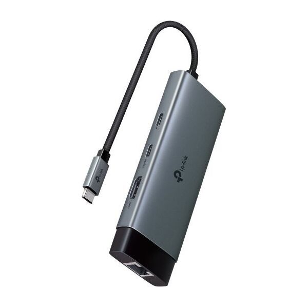 TP-Link UH6120C USB-C hub 6v1 (2xUSB3.2Gen1,1xUSB-C3.2Gen1, 1xGbE, 1xHDMI, PD 100W)