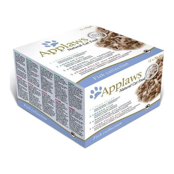 Applaws APPLAWS KOT pusz.12x70g MULTIPACK FISH SELECTION