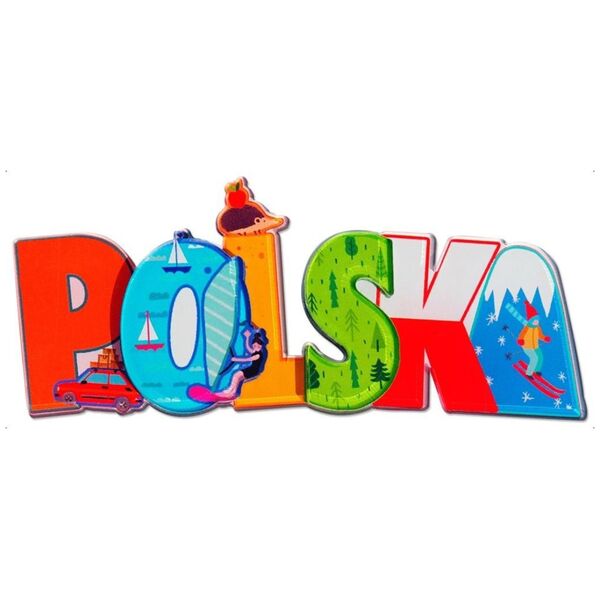 Pan Dragon Magnes I love Poland Polska ILP-MAG-C-PL-28