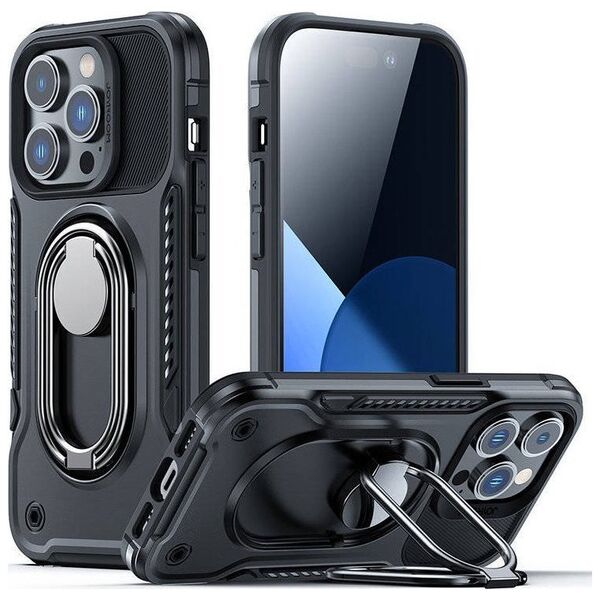 Joyroom Etui Joyroom Dual Hinge Apple iPhone 14 czarne
