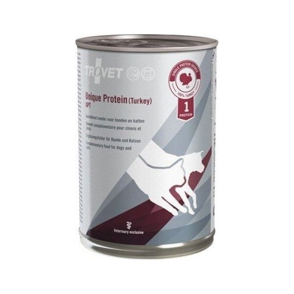 Trovet Trovet UPT Unique Protein 400 g z indykiem, dla psów i kotów