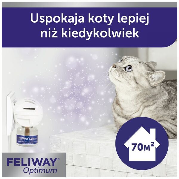 Triton CEVA Feliway Optimum dyfuzor + wkład 48ml