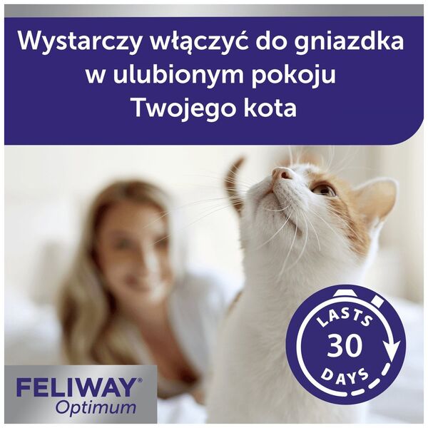 Triton CEVA Feliway Optimum dyfuzor + wkład 48ml