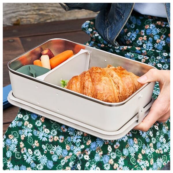 Klean Kanteen Kanteen Rise Big Meal Box, 1626ml/55oz, Tofu 13224179 763332076524