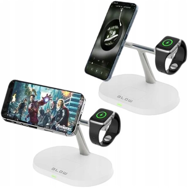 Ładowarka Blow Ładowarka sieciowa indukcyjna 15W WCH-08 do Iphone Apple Watch