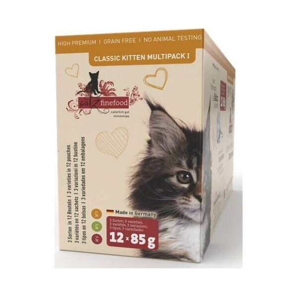 Catz Finefood Catz Finefood Karma Dla Kociąt Mix Saszetki 12x85g