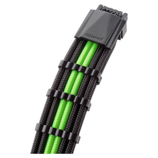 CableMod CableMod RT-Series PRO ModMesh 12VHPWR Κιτ διπλού καλωδίου για ASUS/Seasonic - μαύρο/ανοιχτό πράσινο 13334505 694365692972