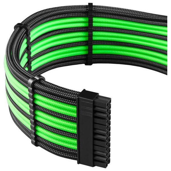 CableMod CableMod RT-Series PRO ModMesh 12VHPWR Κιτ διπλού καλωδίου για ASUS/Seasonic - μαύρο/ανοιχτό πράσινο 13334505 694365692972