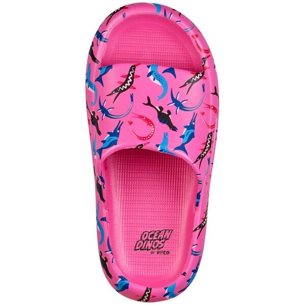 Ocean Šlepetės vaik. BECO OCEAN DINOS 9275 4 22/23 ροζ 13462126 4013368465516