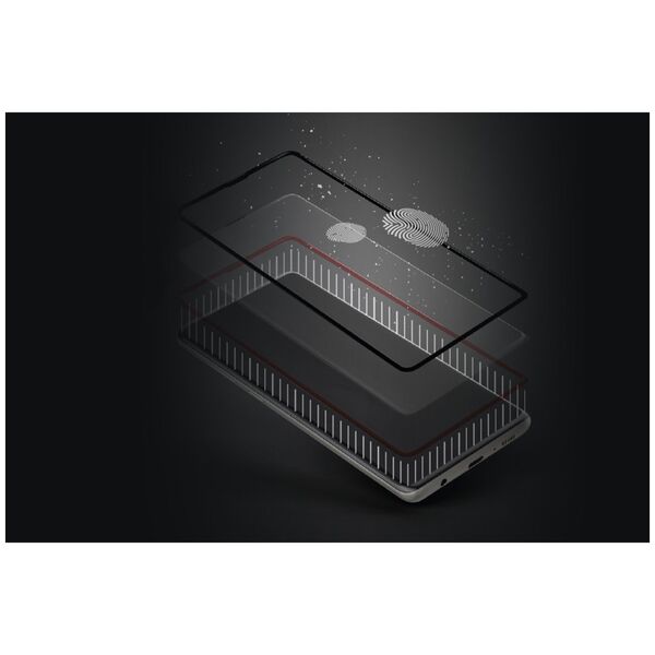 MyScreen Protector MyScreen Protector - σκληρυμένο γυαλί για ελαφρώς στρογγυλεμένες οθόνες DIAMOND GLASS LITE Edge FULL GLUE για Vivo V30 Lite 13474612 5904433231534