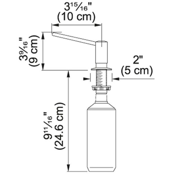 Franke Dispenser FRANKE SDR, 119.0155.993 13613959 7612980442379