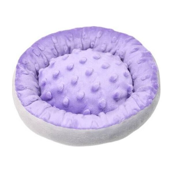 Mimikoko MIMIKO Pets Legowisko okrągłe mini 20cm wrzosowe