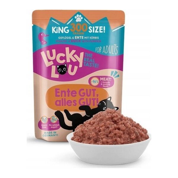 Lucky Lou Lucky Lou Lifestage Adult Drób i kaczka saszetka 300g