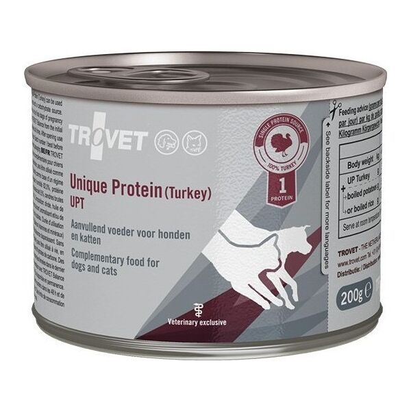 Trovet Trovet Unique Protein UPT Indyk dla psa i kota puszka 200g
