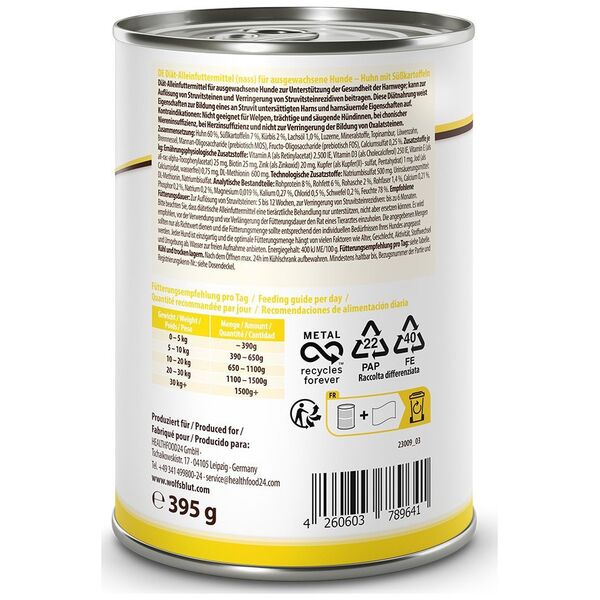Wolfsblut Wolfsblut Dog VetLine Urinary puszka 395g