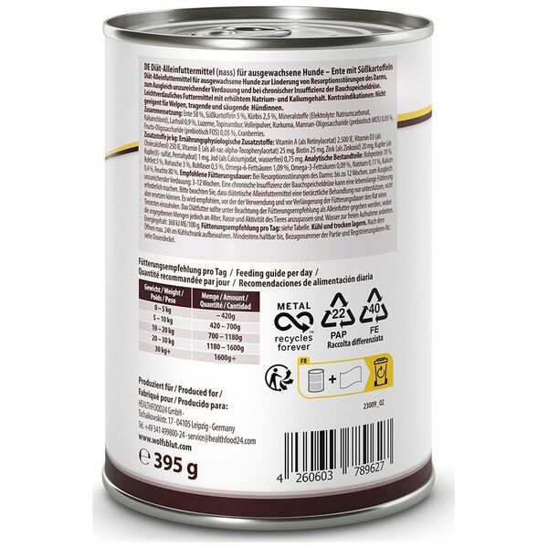 Wolfsblut Wolfsblut Dog VetLine Gastrointestinal puszka 395g