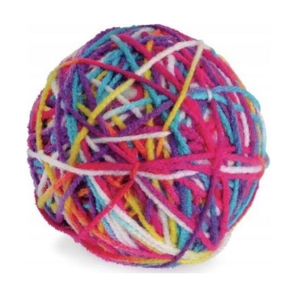 Camon Camon Cat Toy Piłeczka z włóczką i dzwonkiem