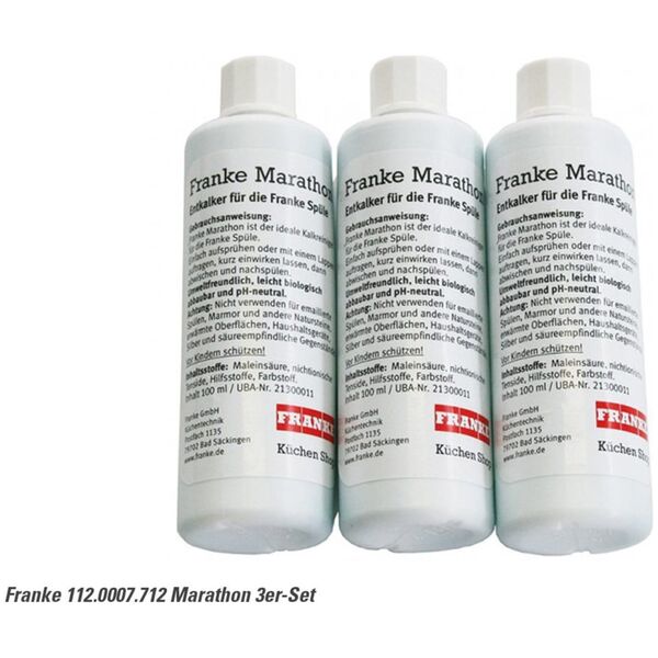 Franke Marathon 112.0007.712 limescale remover, 3 pcs.