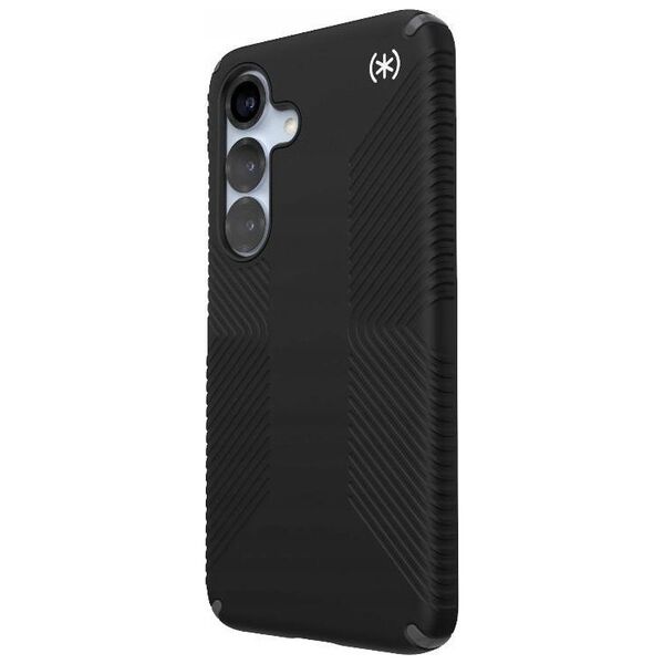 Speck Presidio2 Grip - Etui Samsung Galaxy S25 / S24 (Black/Slate Grey/White)