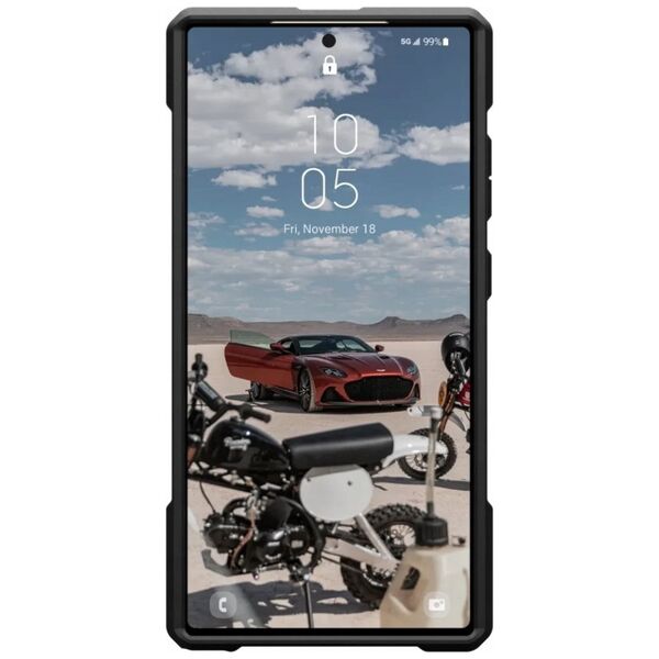 UAG Urban Armor Gear futerał MONARCH PRO z wbudowanym modułem magnetycznym do SAMSUNG S25 Ultra 5G kevlar black