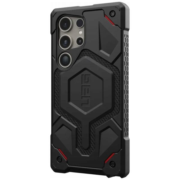 UAG Urban Armor Gear futerał MONARCH PRO z wbudowanym modułem magnetycznym do SAMSUNG S25 Ultra 5G kevlar black