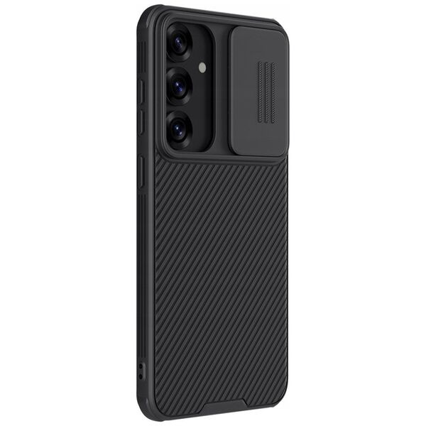 Etui Nillkin CamShield Pro na Samsung S25+ z osłoną na aparat - czarne