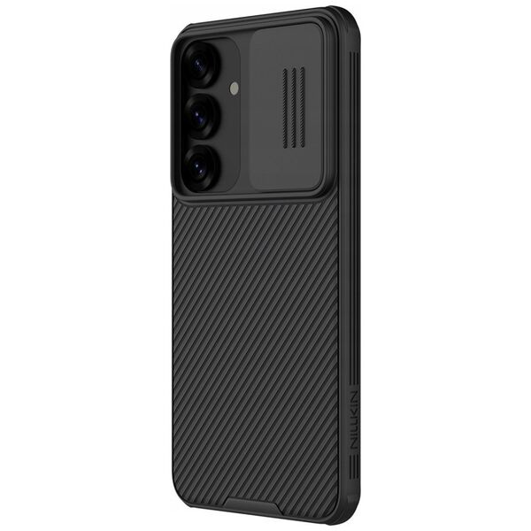 Etui Nillkin CamShield Pro na Samsung S25+ z osłoną na aparat - czarne