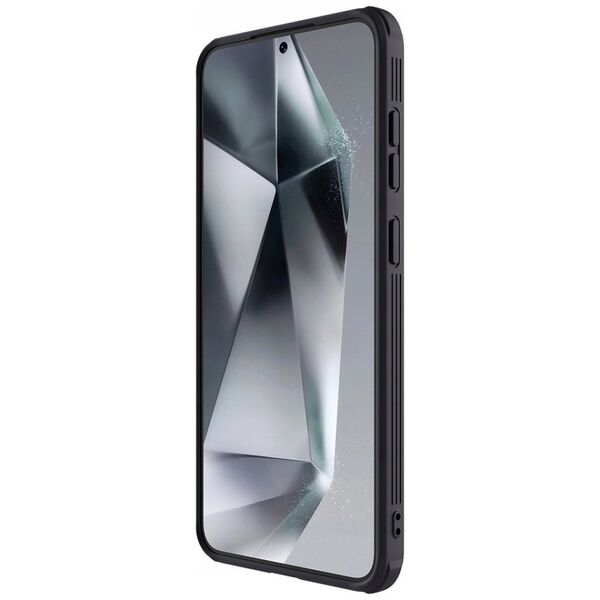 Etui Nillkin CamShield Pro na Samsung S25+ z osłoną na aparat - czarne