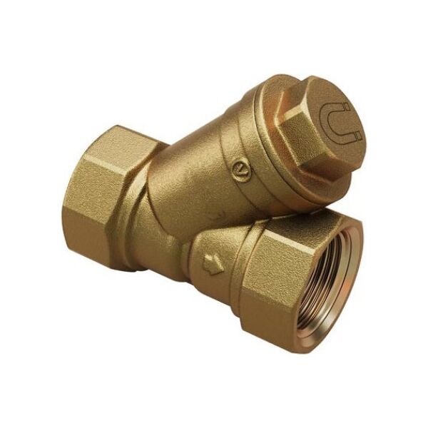 4990420 / VALVEX / FILTR SKOŚNY DO WODY DN25 Z WKŁĄDEM MAGNETYCZNYM
