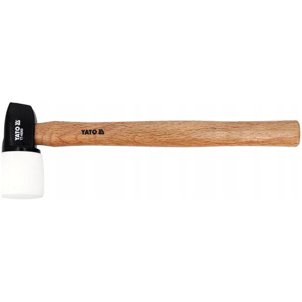 YT.HAMMER WITH WHITE RUBBER STRIKER