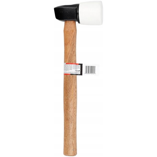 YT.HAMMER WITH WHITE RUBBER STRIKER