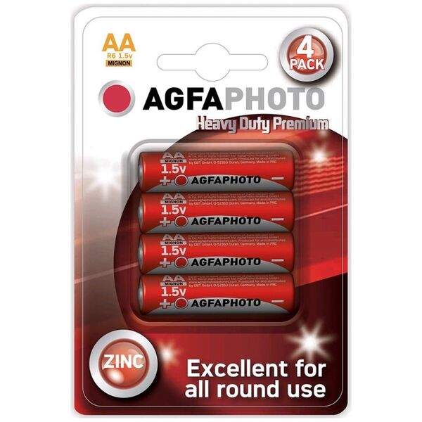 AgfaPhoto Bateria AA / R6 4 szt.