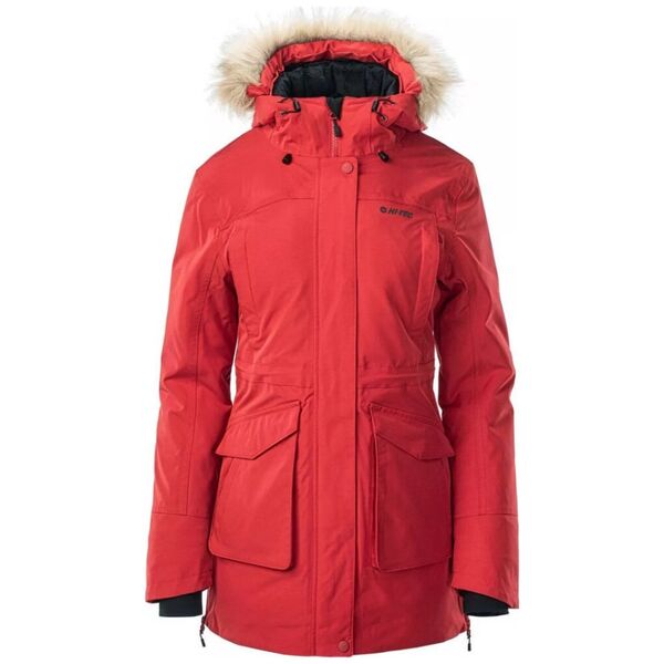 hitec Damski płaszcz ocieplany Hi-tec LADY LASSE M000143819 haute red/black rozmiar S