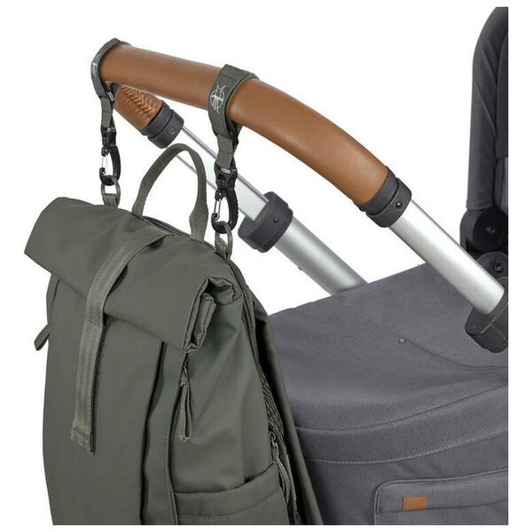 Lassig Green Label Rolltop Up Backpack Olive zielony