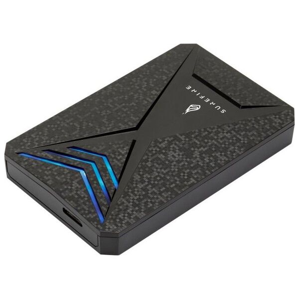 Dysk zewnętrzny HDD Surefire Gaming Bunker 1TB Czarny (53681)