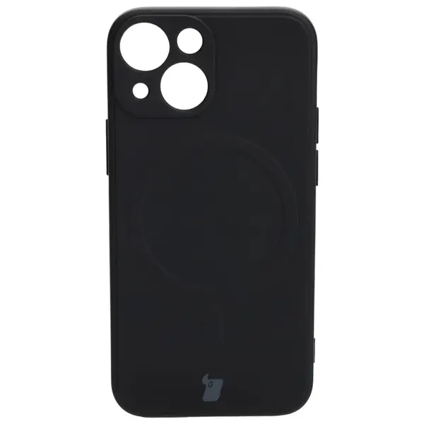Bizon Case Silicone MagSafe Sq Apple iPhone 13 Mini black