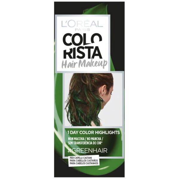 L'Oreal Paris L'Oreal Paris, Μακιγιάζ μαλλιών Colorista, Ημιμόνιμη Βαφή Μαλλιών, #GREENHAIR, 30 ml για γυναίκες 13078097 3600523617265